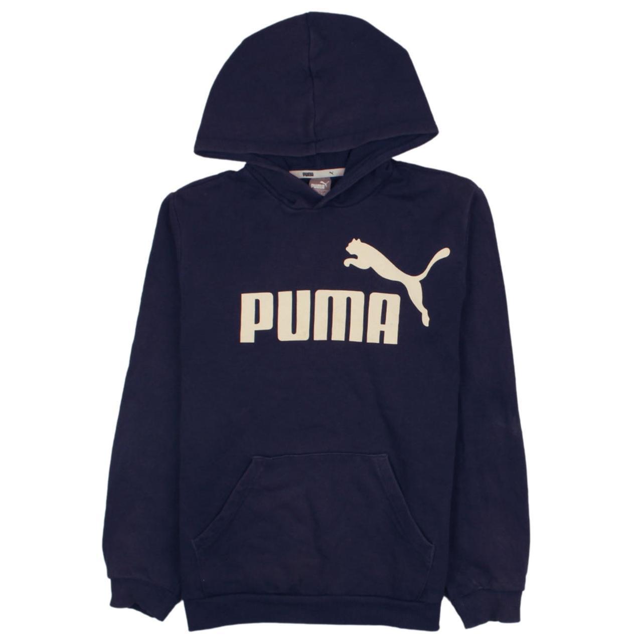 Vintage Puma Hoodie Puma 90 s Hoodie Pullover. Depop