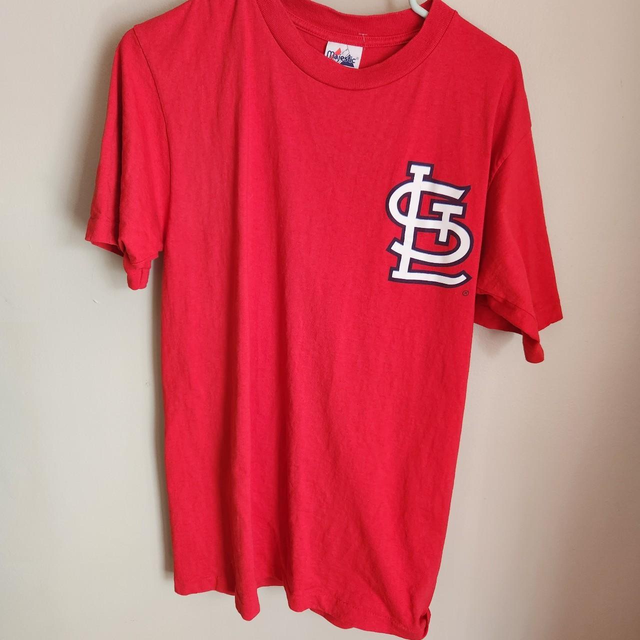 Majestic, Shirts, Retro St Louis Cardinals Jersey