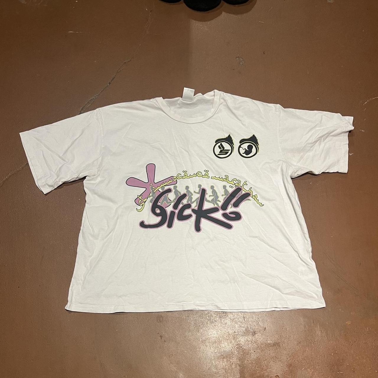 Born from pain sicko NYC pop up t-shirt - Depop