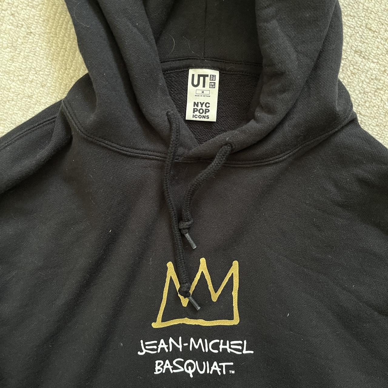 Black uniqlo online hoodie