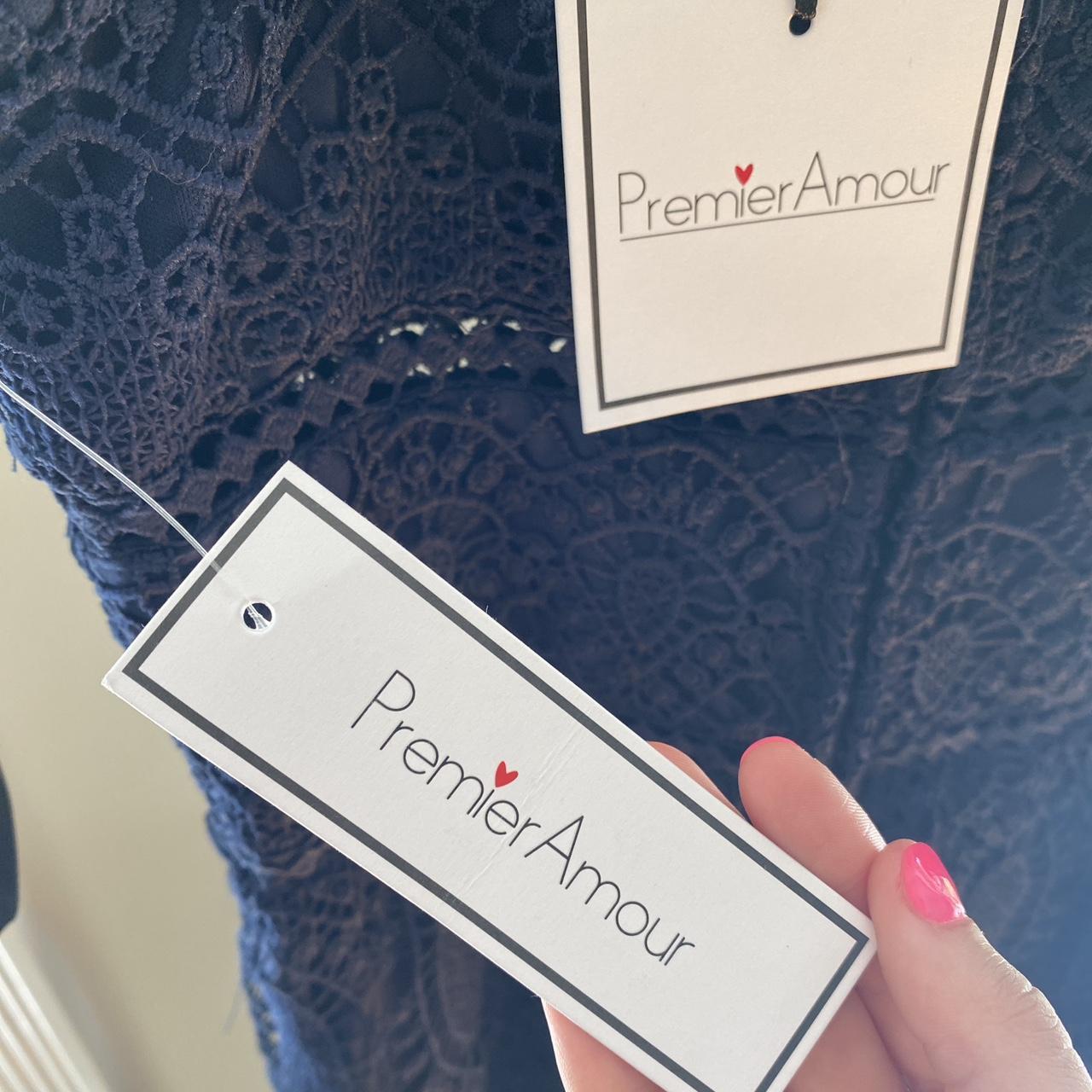 JCPenney Women's Navy Dress Depop