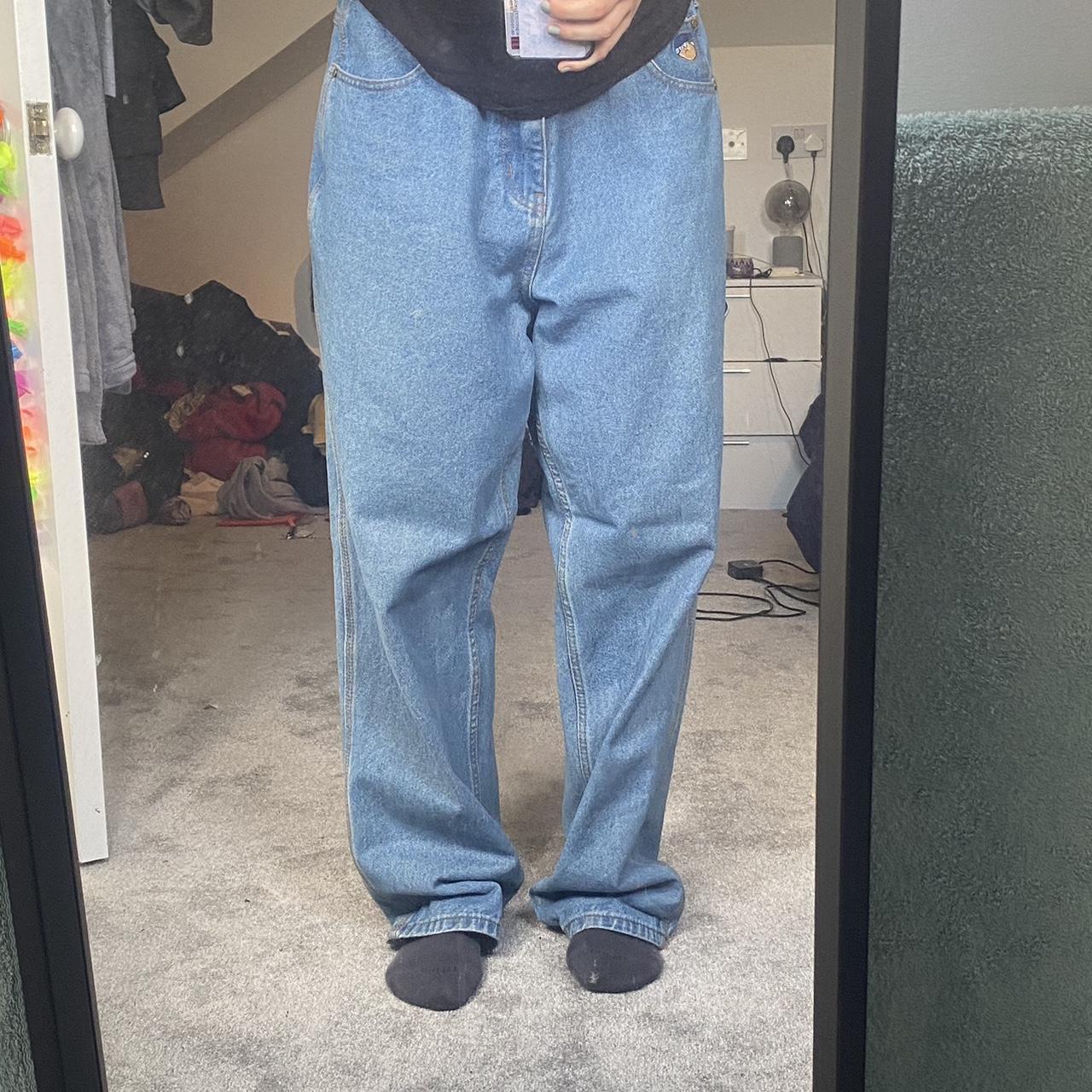 Butter Goods ‘baggiest’ Jeans Hardly worn in... - Depop