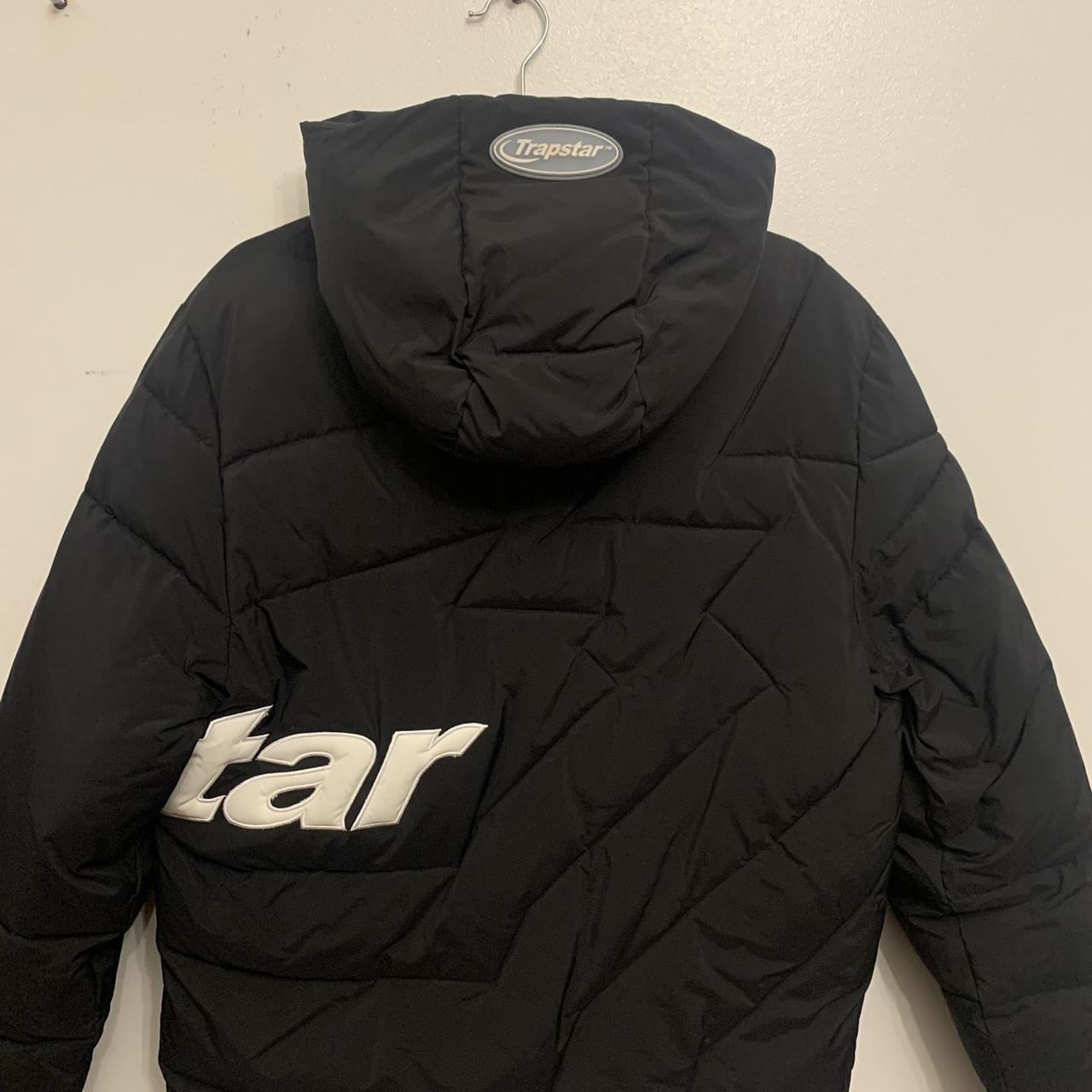Trapstar hyperdrive puffer coat black/white Medium... Depop