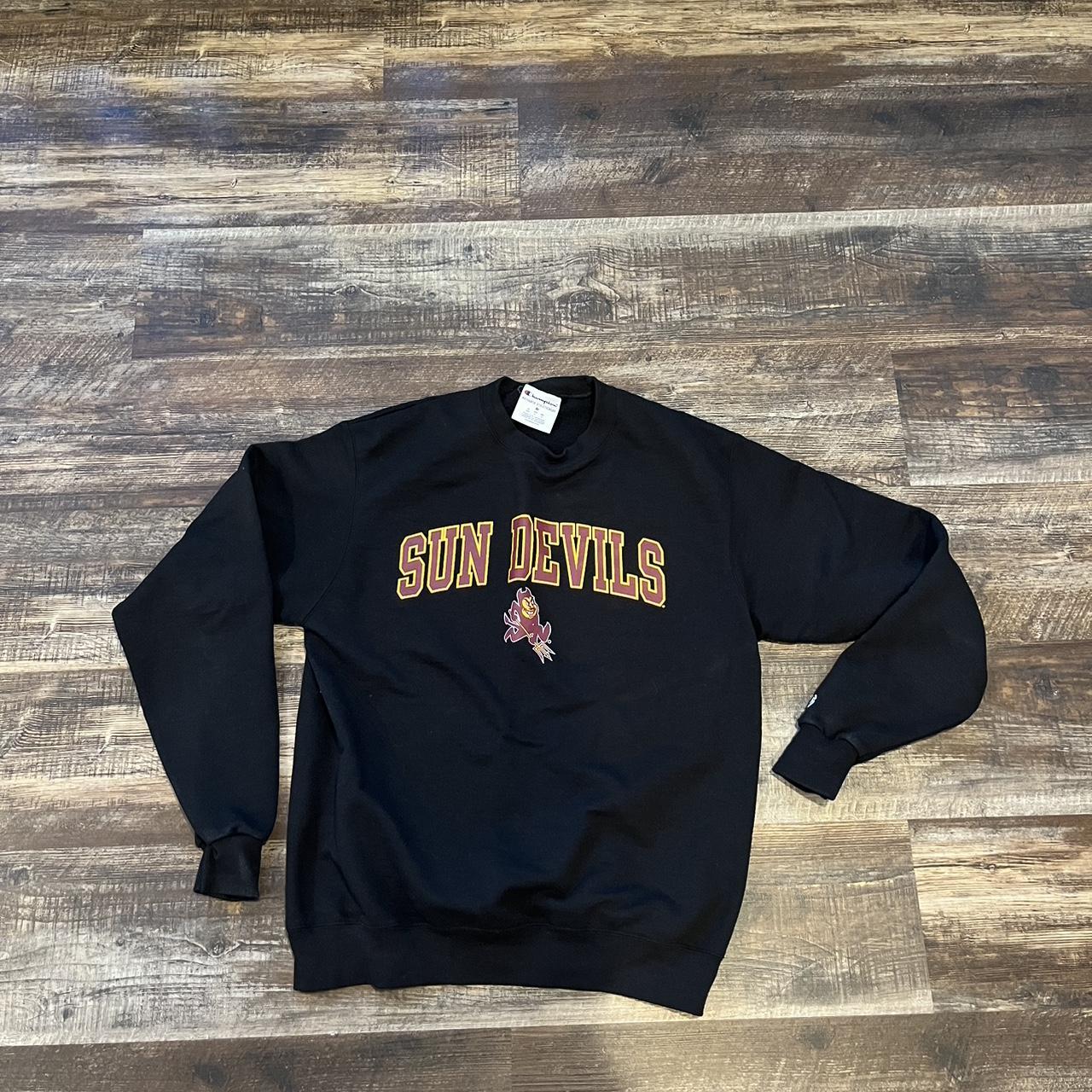 Champion Arizona State Crew Neck - Medium - Barley... - Depop