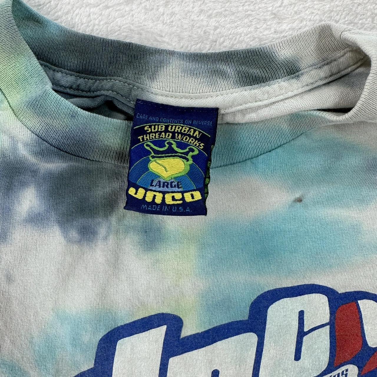 トップス Jnco Vintage tee Vintage 90s JNCO Jeans Graphic T-shirt Blue Yin Yang (size M