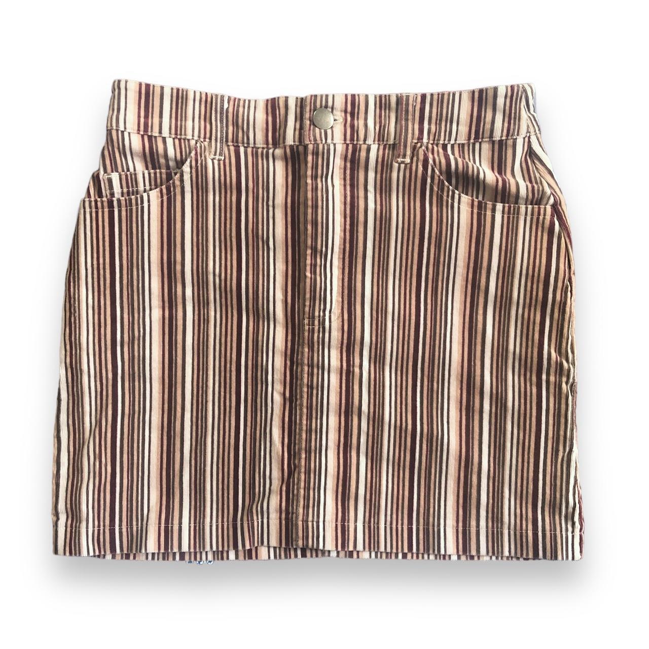 Striped skirt forever outlet 21