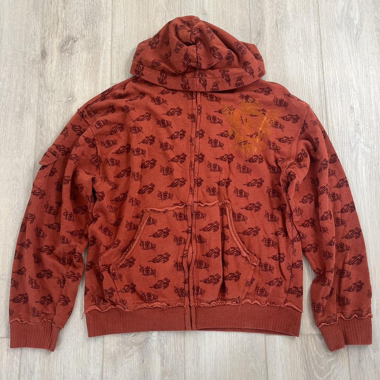 y2k zip up in great condition with really nice... - Depop