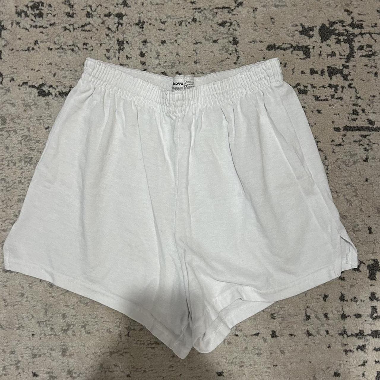 White 2025 soffe shorts