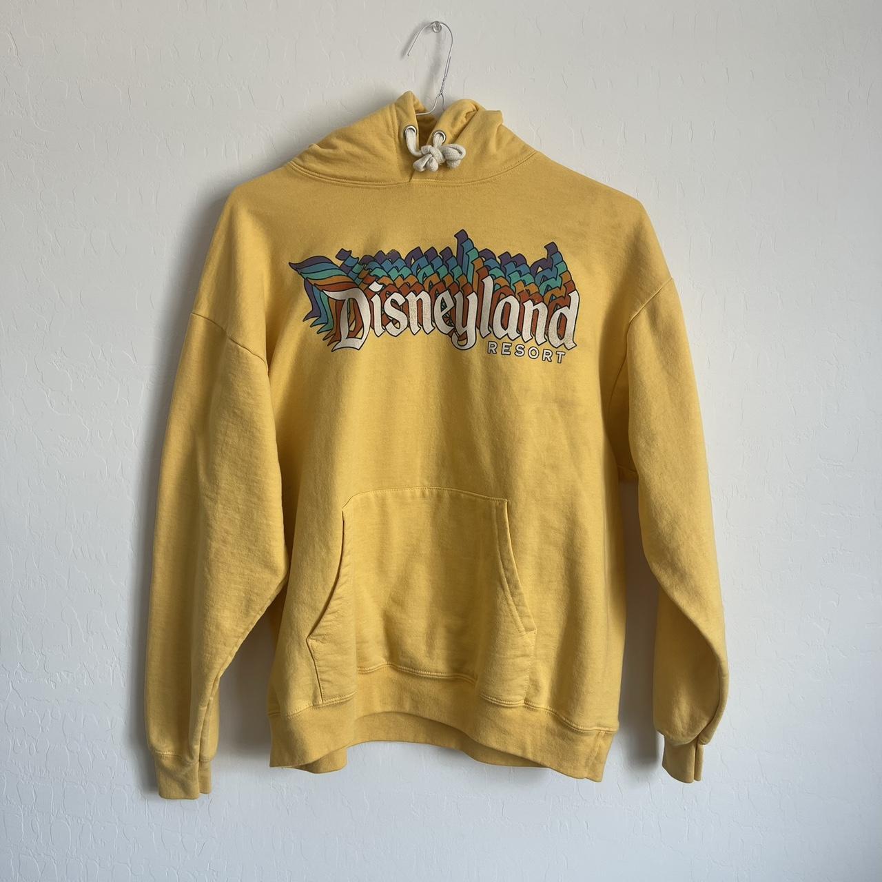 Yellow sales disneyland sweatshirt