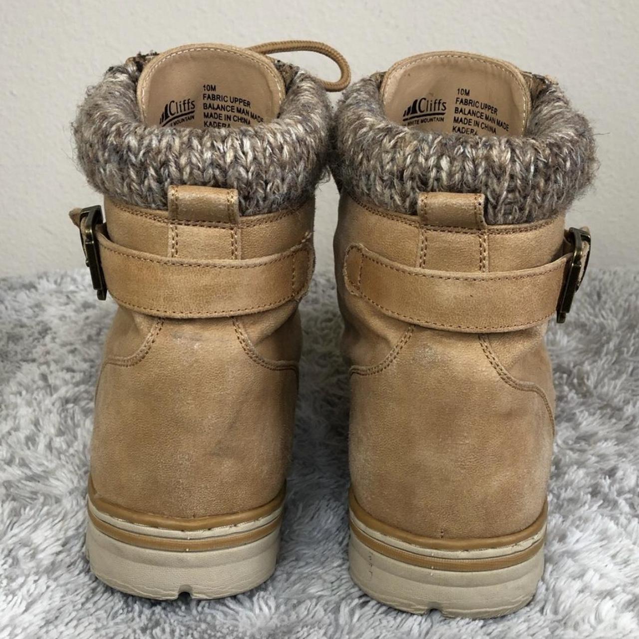 Cliffs by White Mountain Women's Tan and Brown Boots (5)