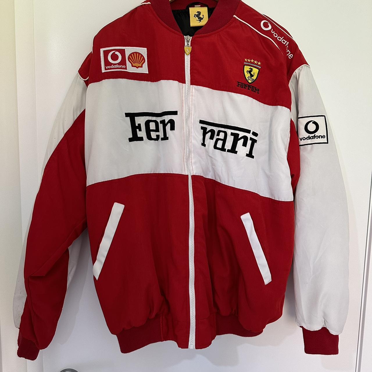 Vintage 80s Michael Schumacher Ferrari jacket , Rare
