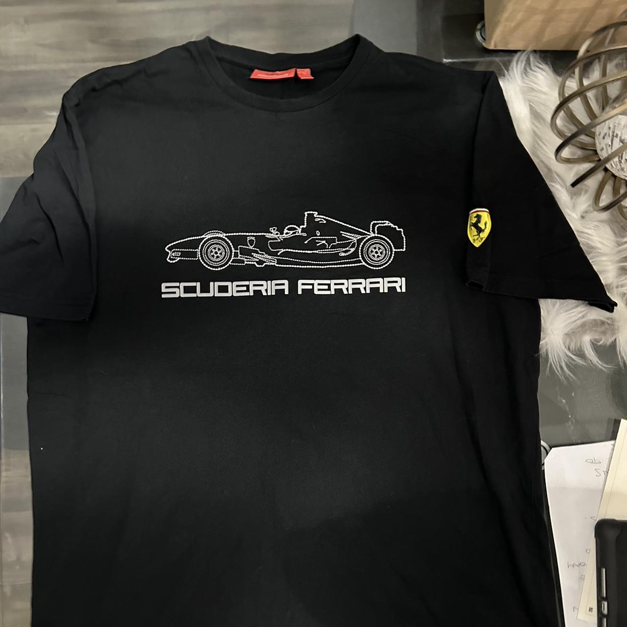 Ferrari Men's Black T-shirt