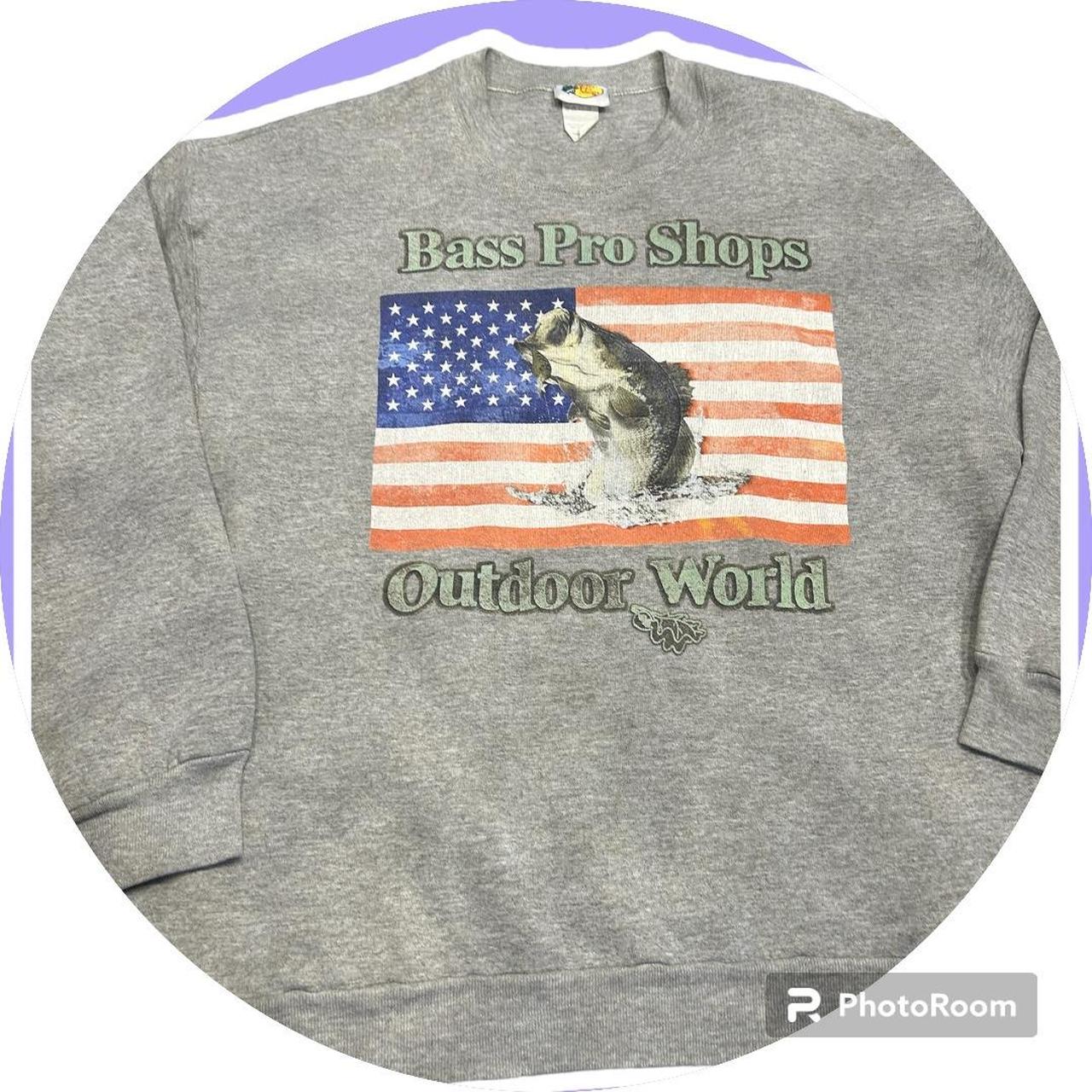 Bass pro shop discount crew neck sweatshirt