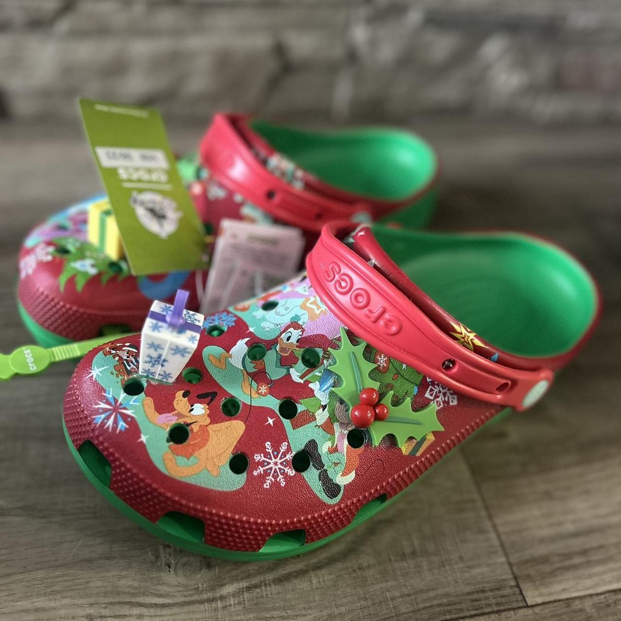 Disney Parks 2023 Christmas Crocs Holiday Presents. Depop