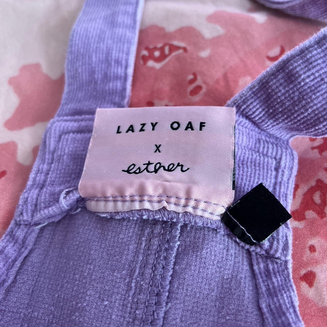 Lazy Oaf Women's Overalls - Purple - XS – Lazy oa… - image 5