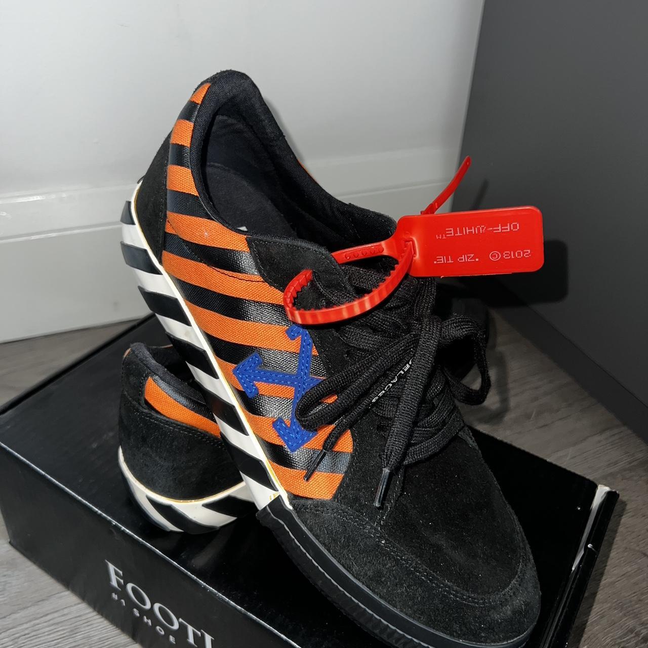 off white vulc low orange