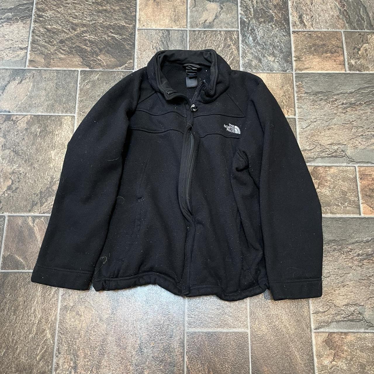 The North Face Men's Black and White Jumper | Depop