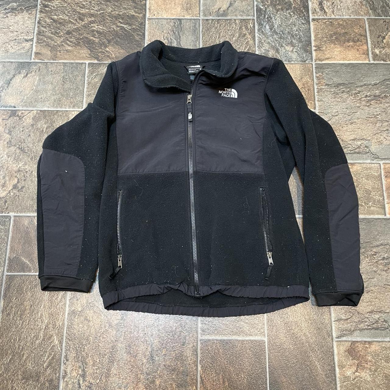 The North Face Men's Black and White Jumper | Depop