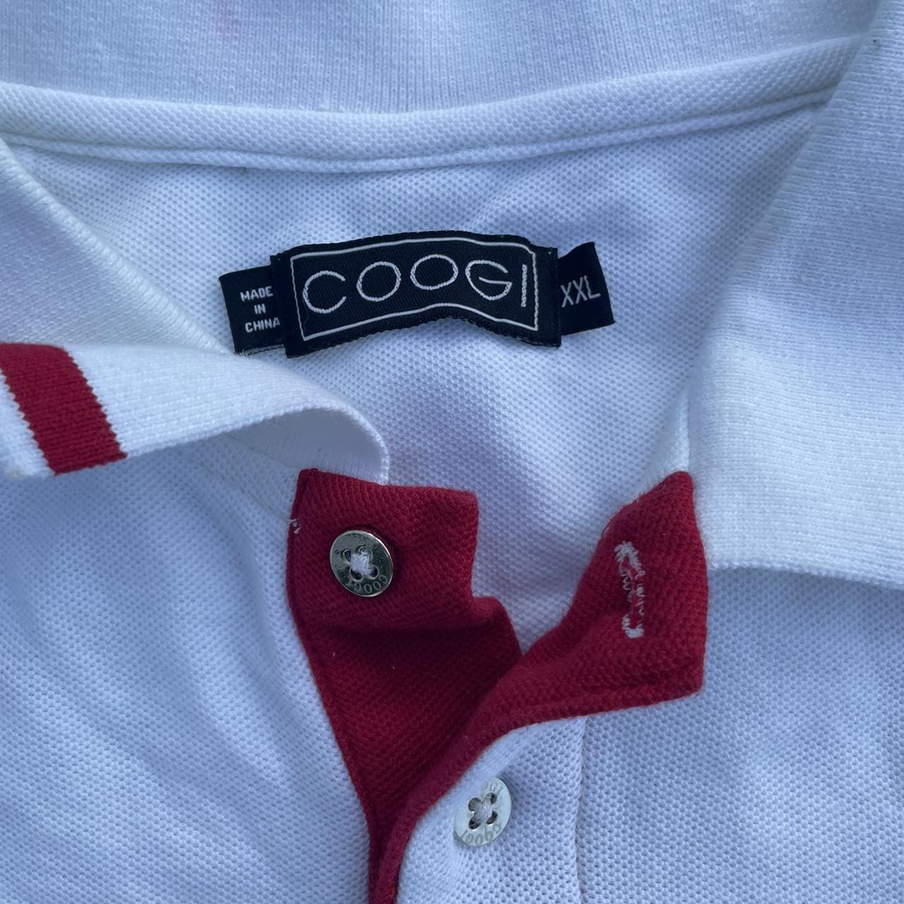 Vintage Y2K Coogi Polo Shirt Tagged: 2XL... - Depop