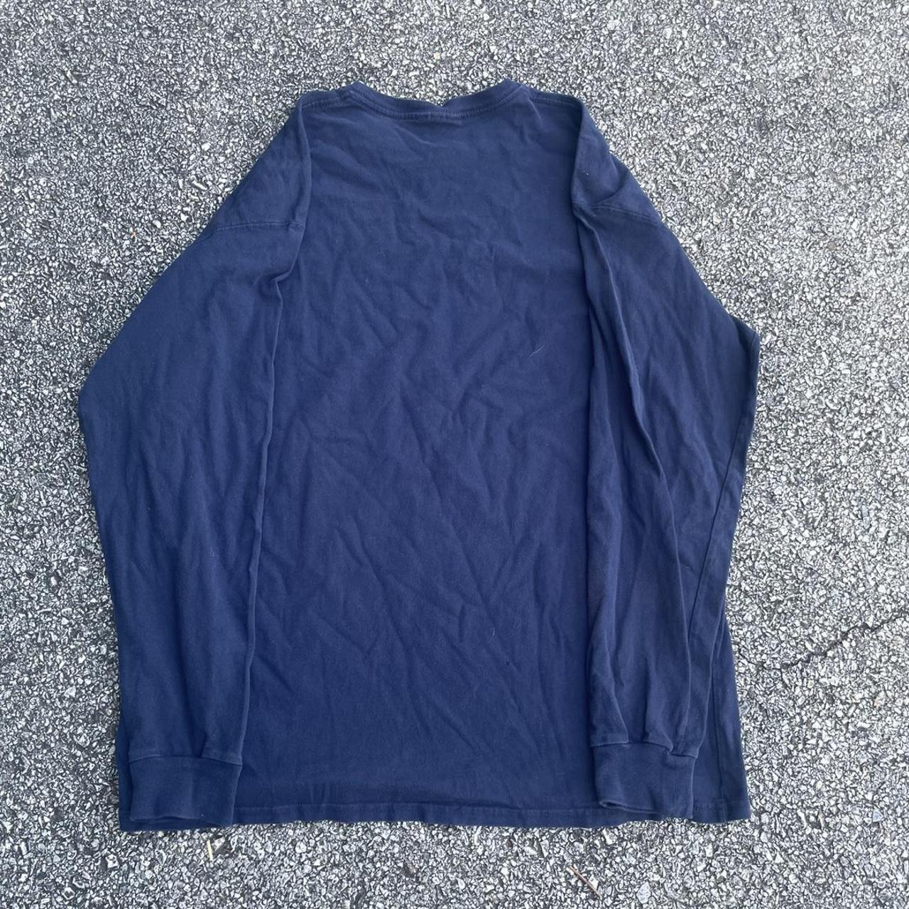 Vintage Y2K Russell Athletic Long Sleeve Shirt Cut... Depop