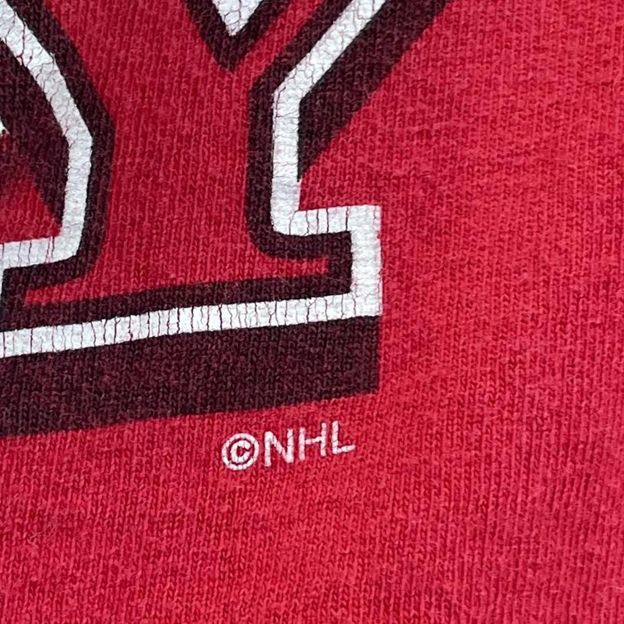 Vintage Carolina Hurricanes Hockey NHL T-Shirt. Size - Depop