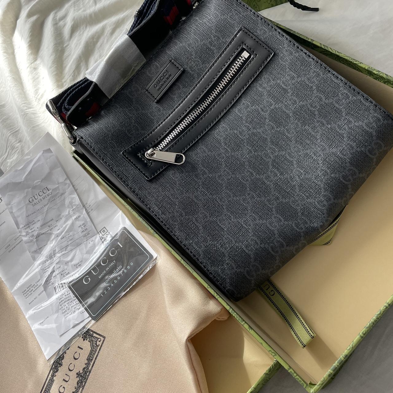 Gucci Messenger Bag -Like new -Amazing... - Depop