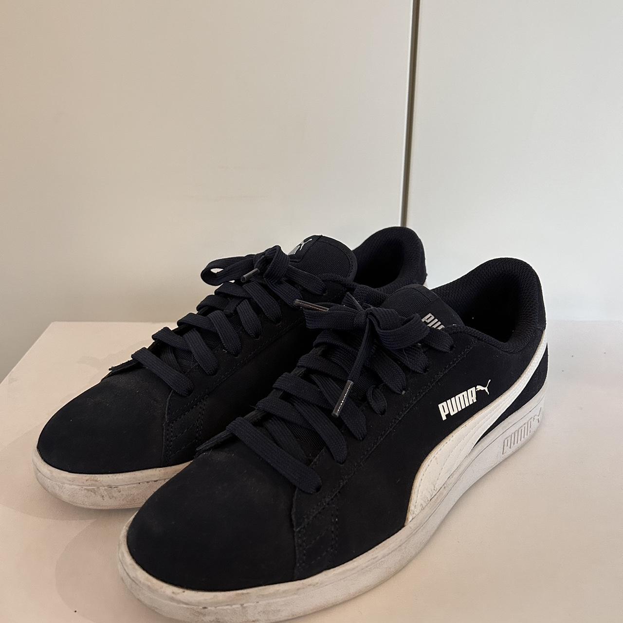 Navy hot sale puma trainers