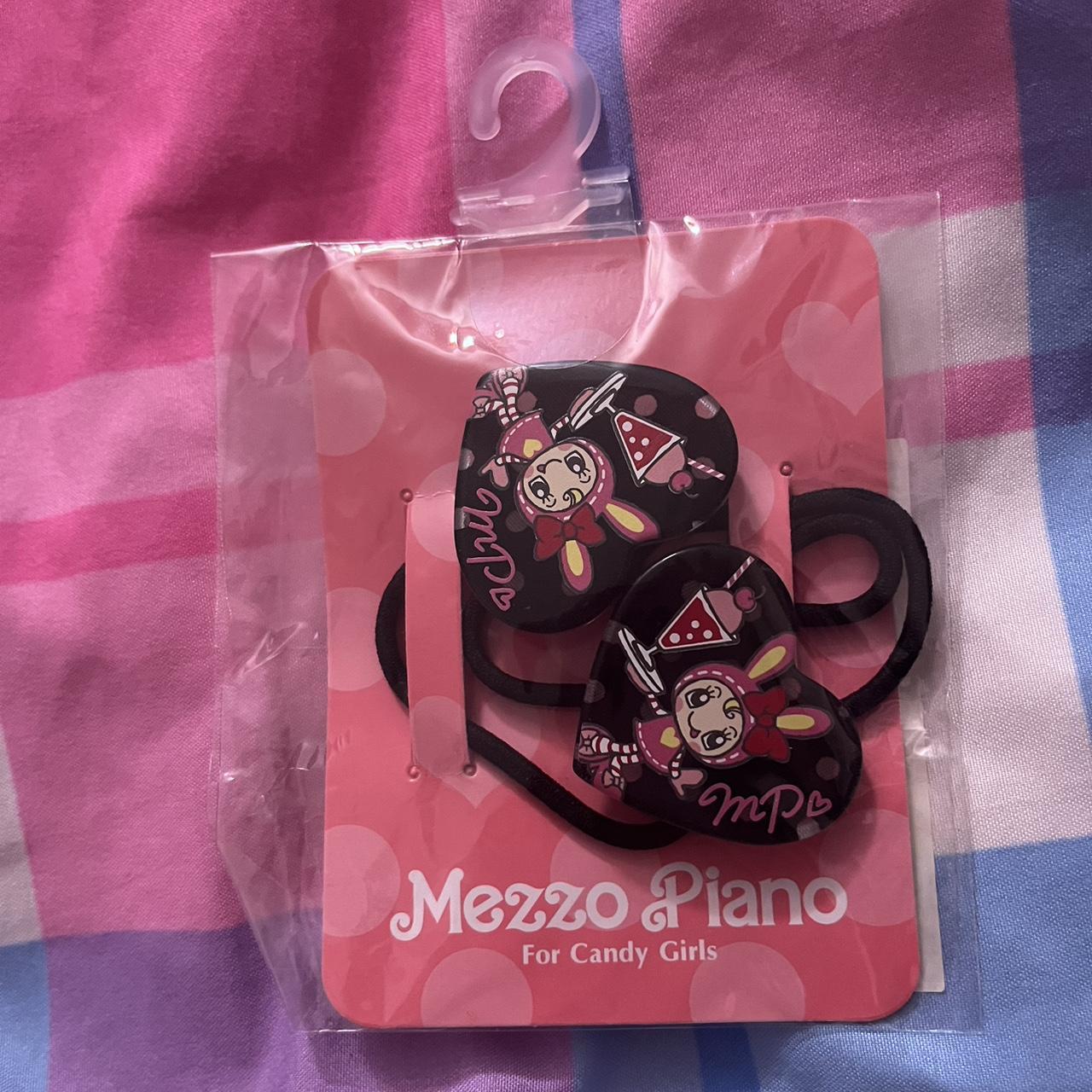 mezzo piano hair ties brand new, never... - Depop