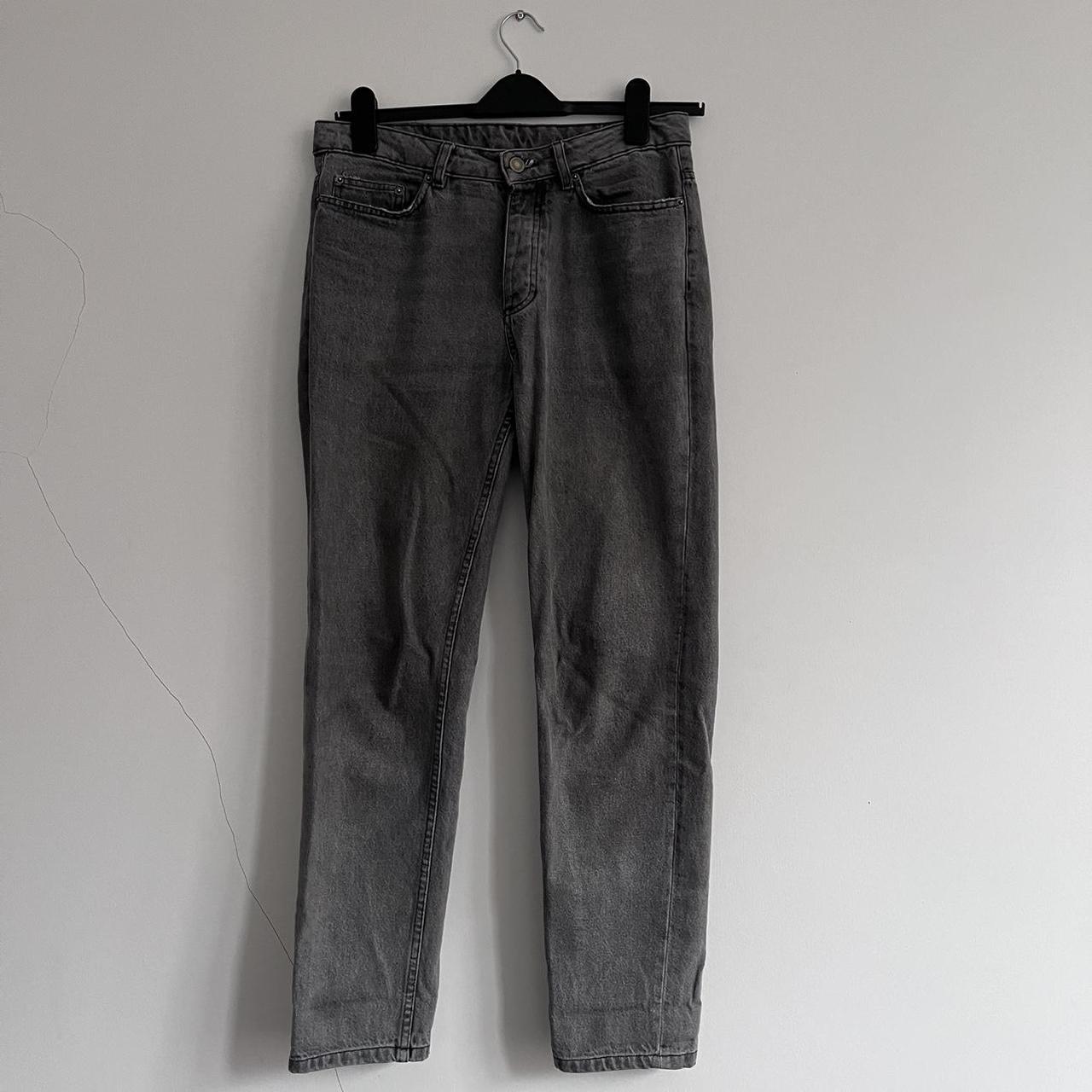 American Vintage Men's Grey Jeans Depop