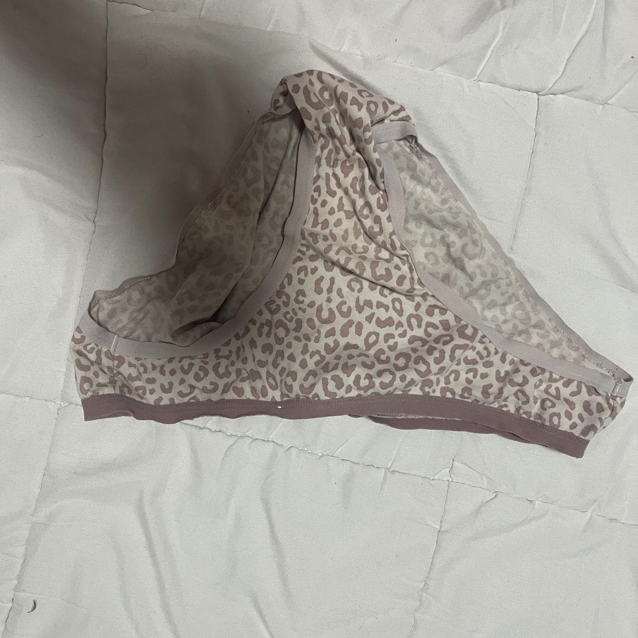 Auden brand thong Animal print Bonded edge - Depop