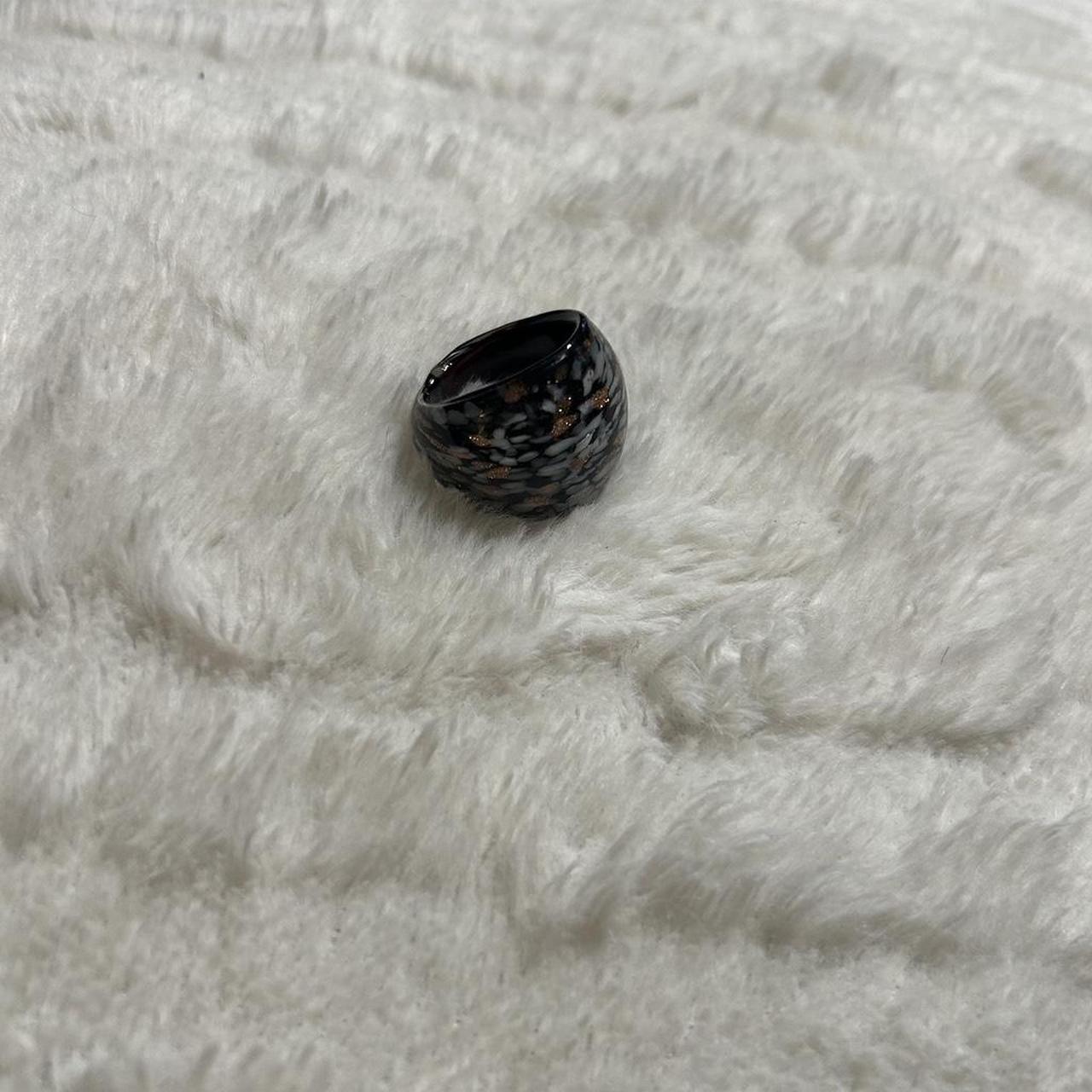 Murano Women's Ring - Multi/Silver – Murano glass… - image 1