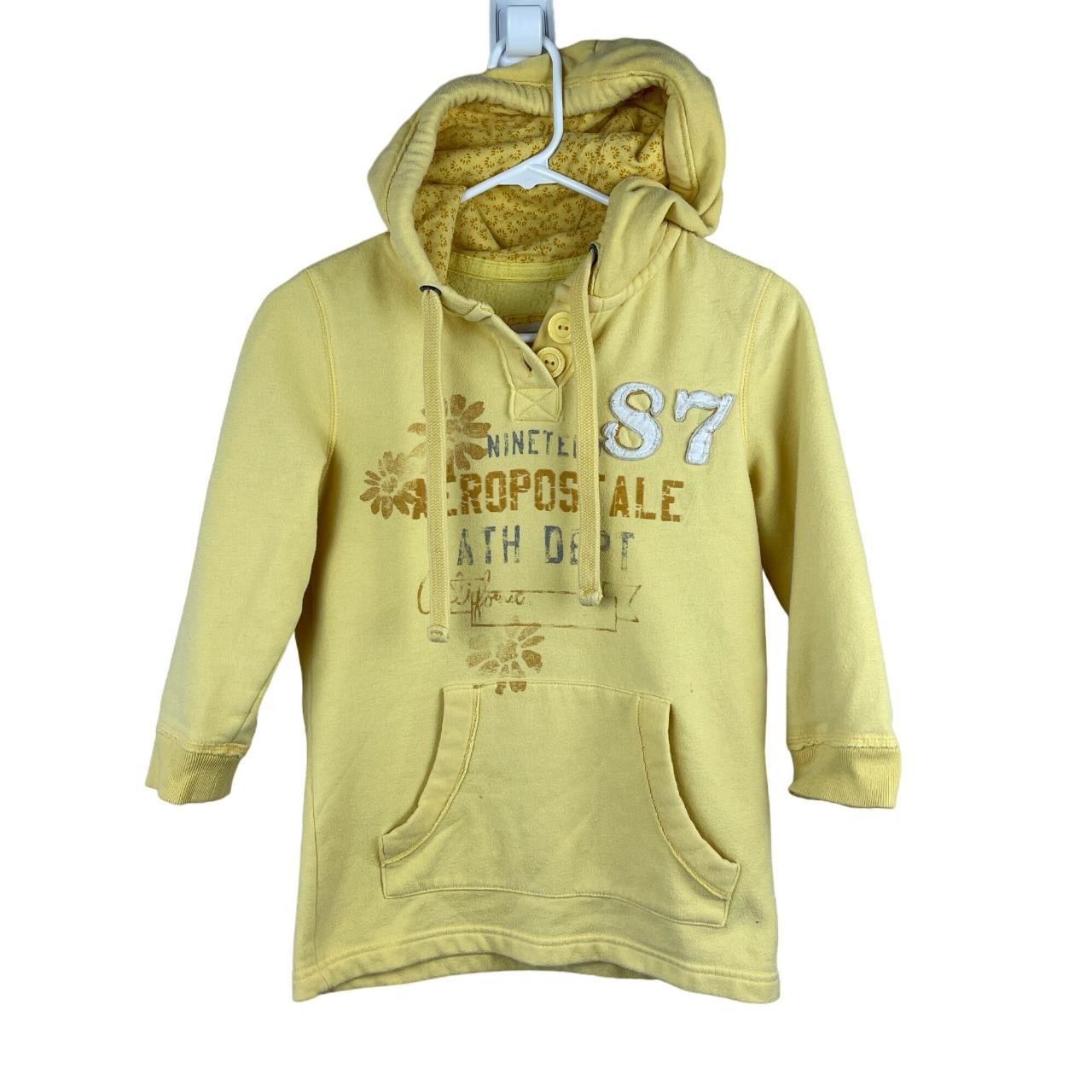 Aeropostale 2024 yellow hoodie