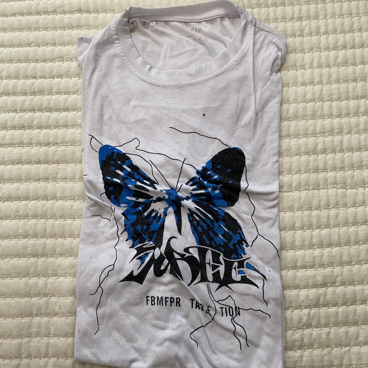 cute butterfly t-shirt ༉‧₊˚. - will be washed & | Depop