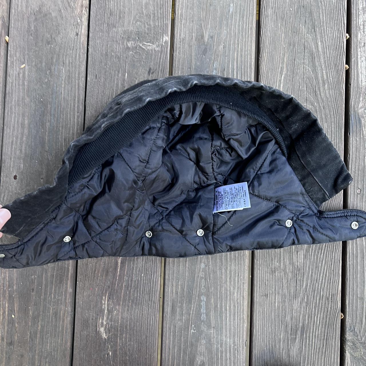 Vintage Black Carhartt Detachable Hood... - Depop