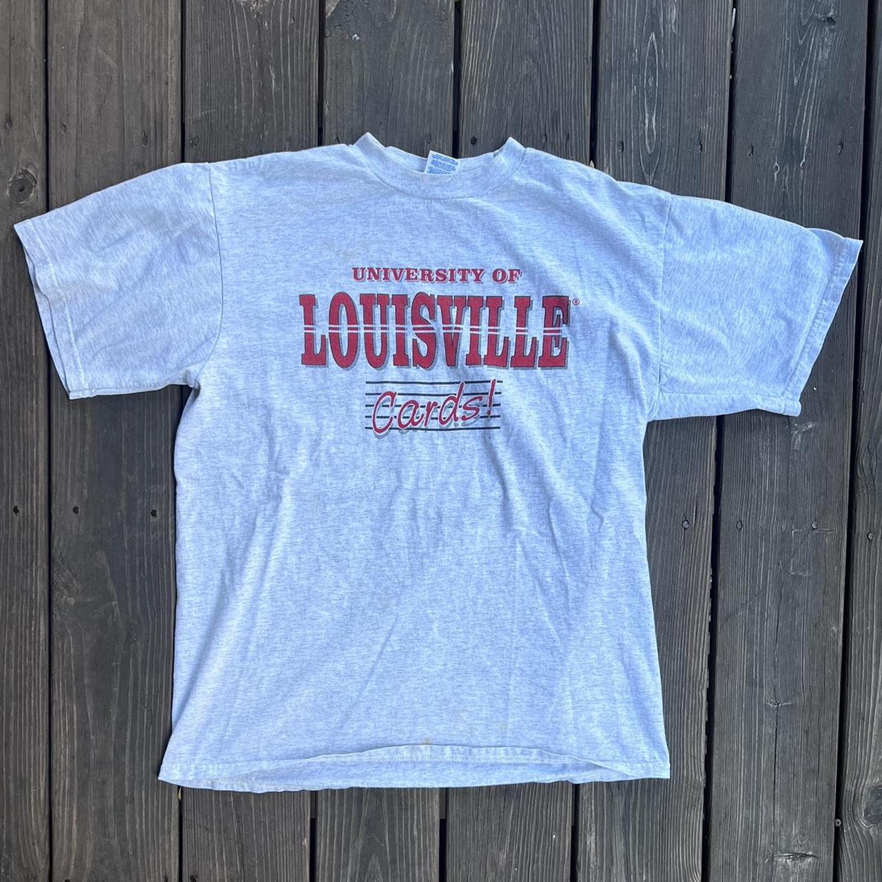90s University of Louisville Cardinals Sweatshirt Size Large 