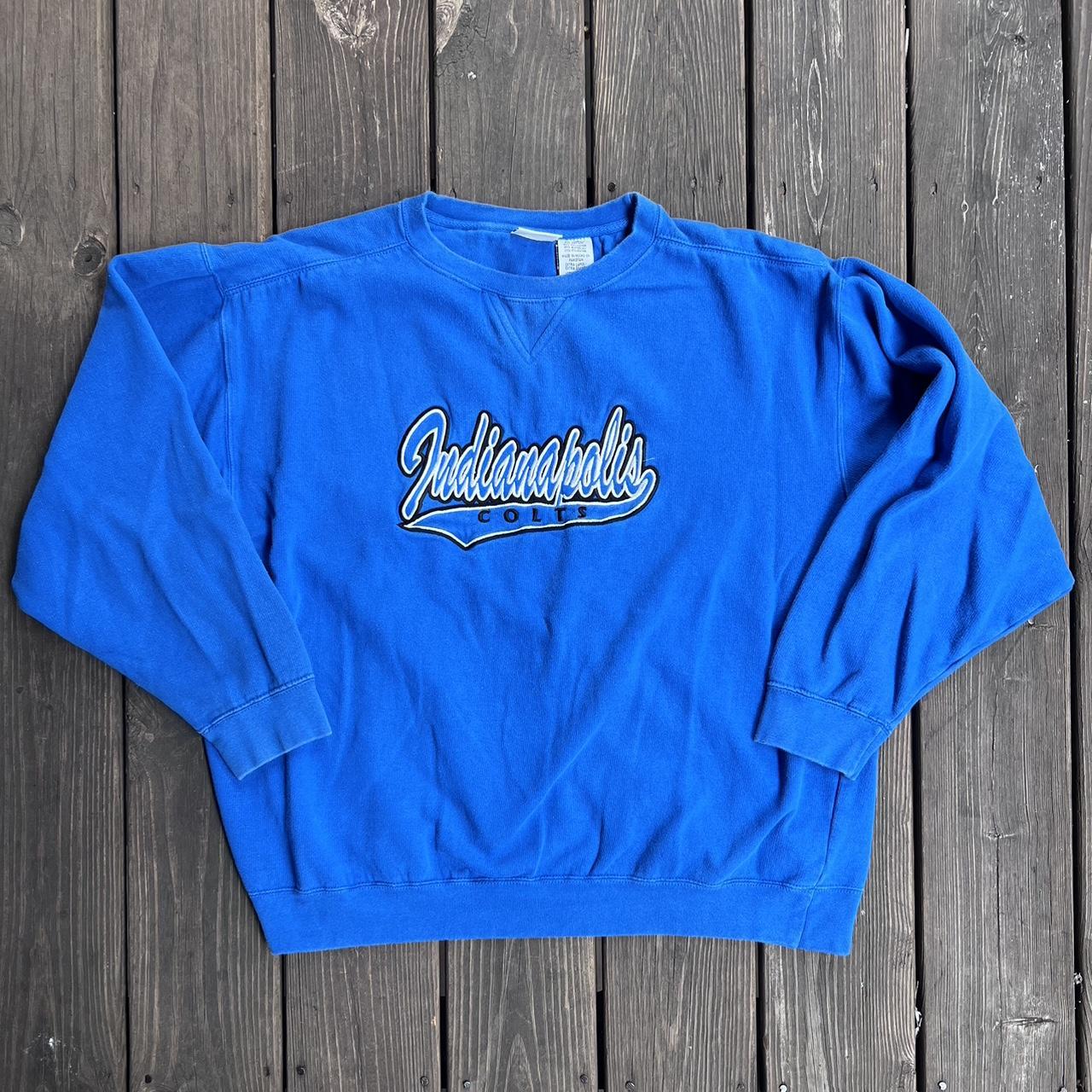 Vintage Indianapolis Colts Crewneck Sweatshirt - Depop