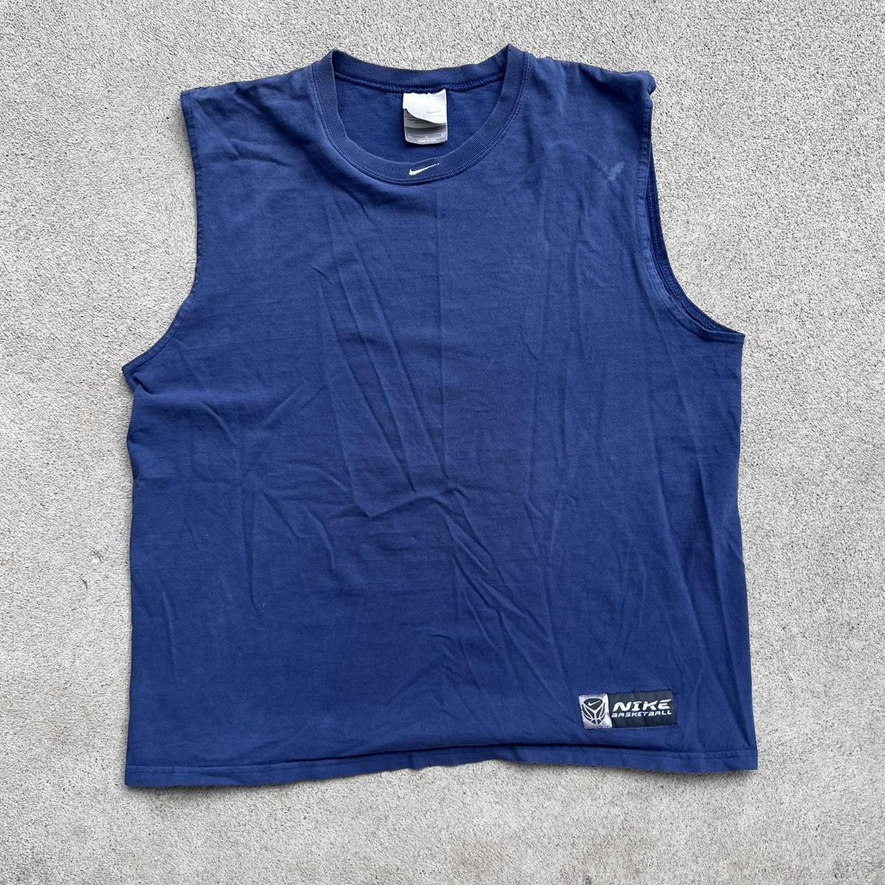 Nike Men's Top - Blue - L