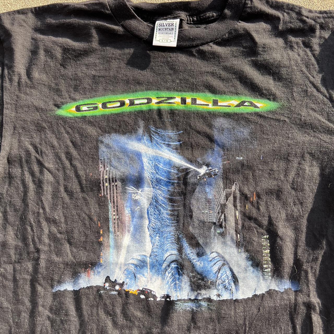 Vintage Godzilla Taco Bell 1998 Promo Tee Size... - Depop