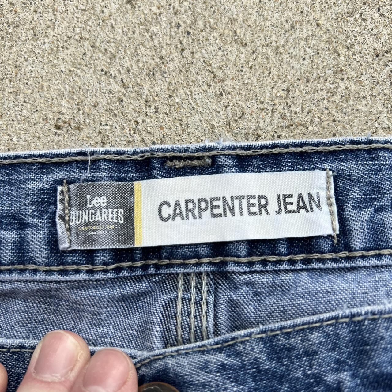 lee dungarees carpenter jeans