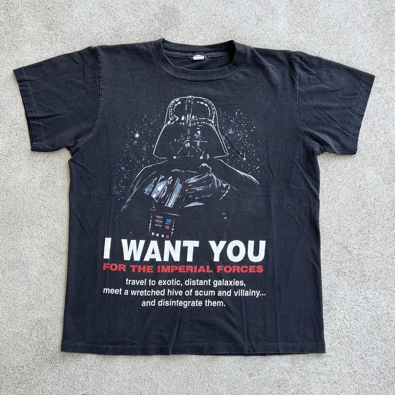 Vintage 1990’s Darth Vader Star Wars Shirt!!!( Single stitch ) Made in online U.S.A.