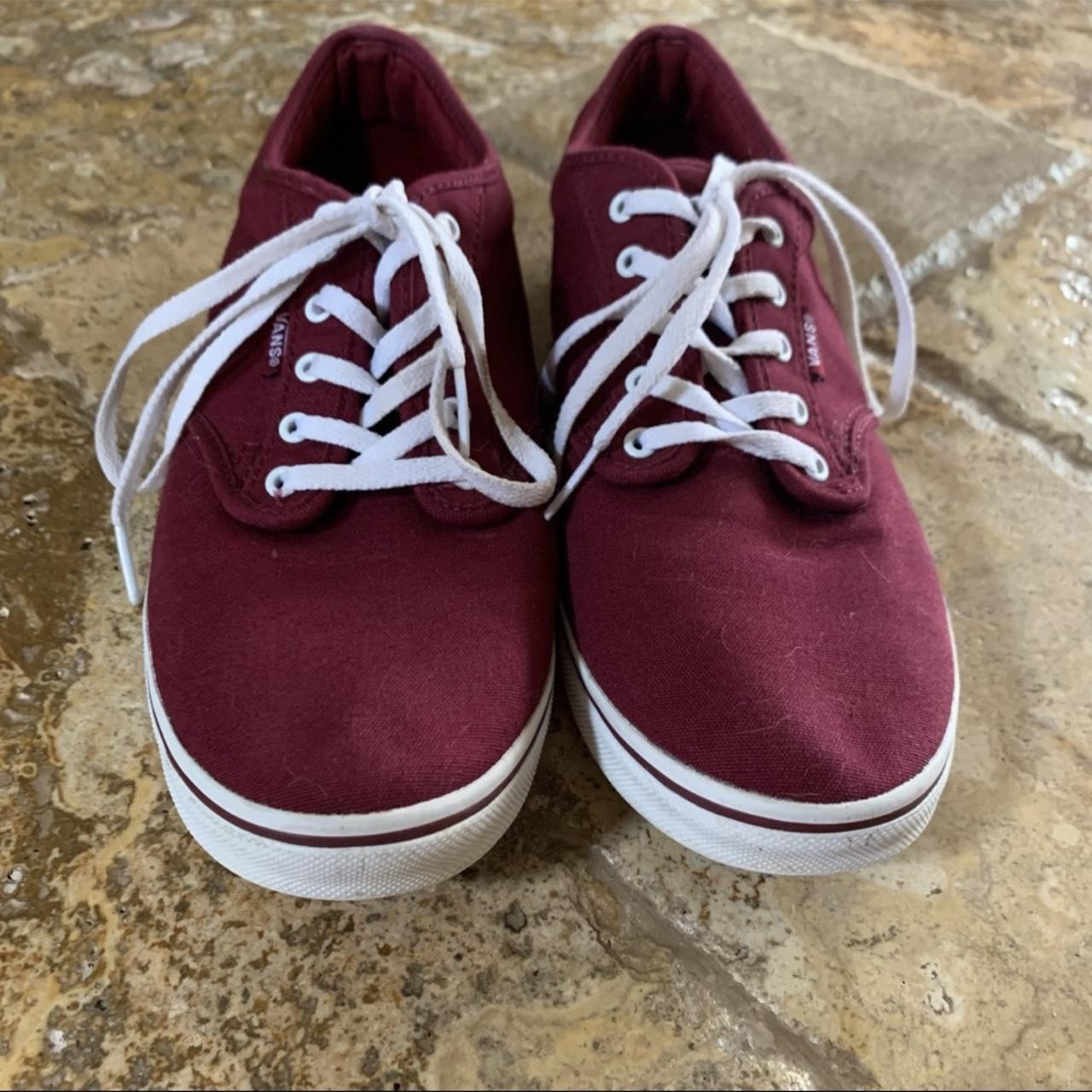 Vans atwood low hot sale womens burgundy