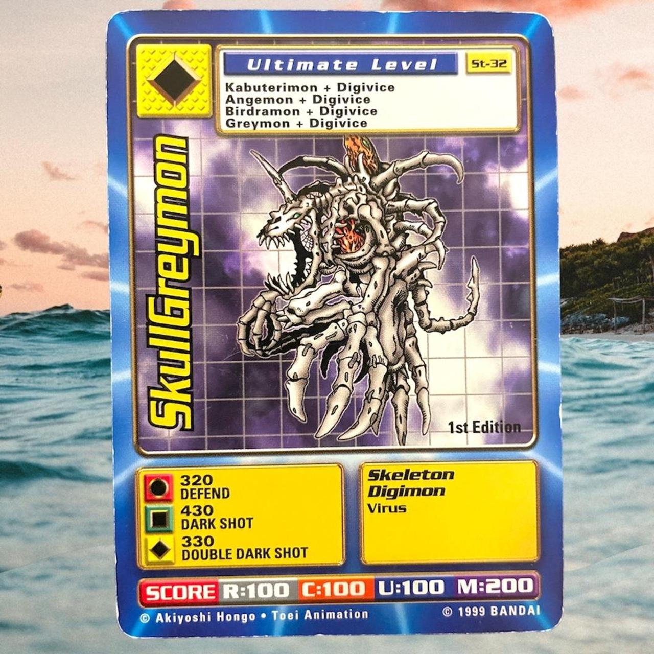 Digimon shops Skullgreymon Card