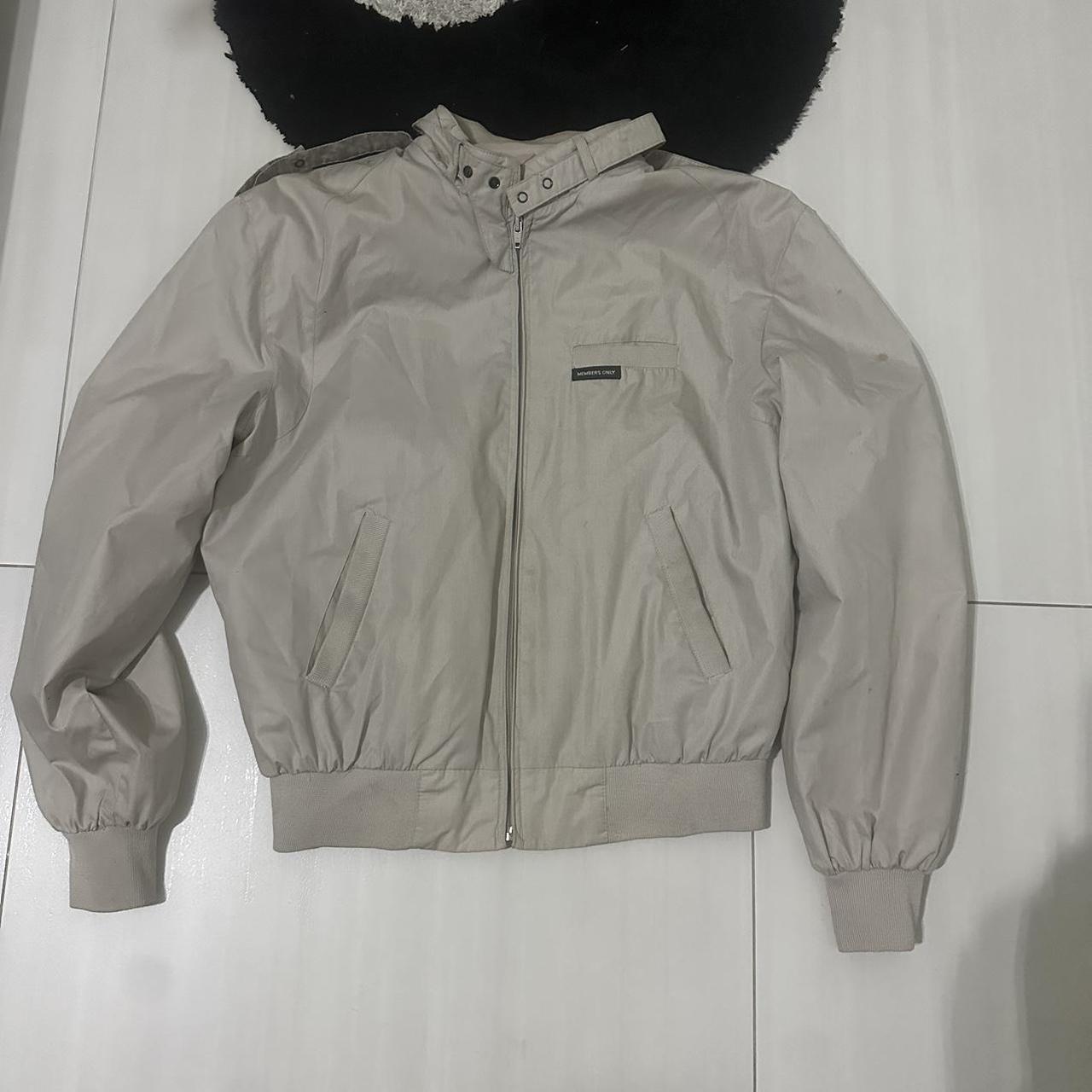 Grey members hotsell only jacket