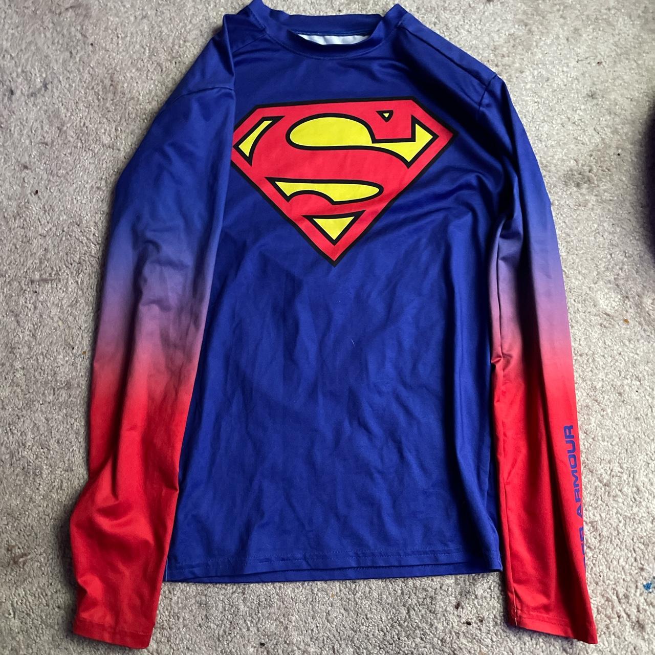 Superman under armour outlet long sleeve