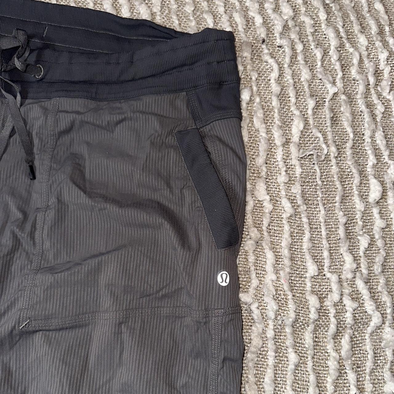 Lululemon Dance Studio Pants Lined Grey Size - Depop