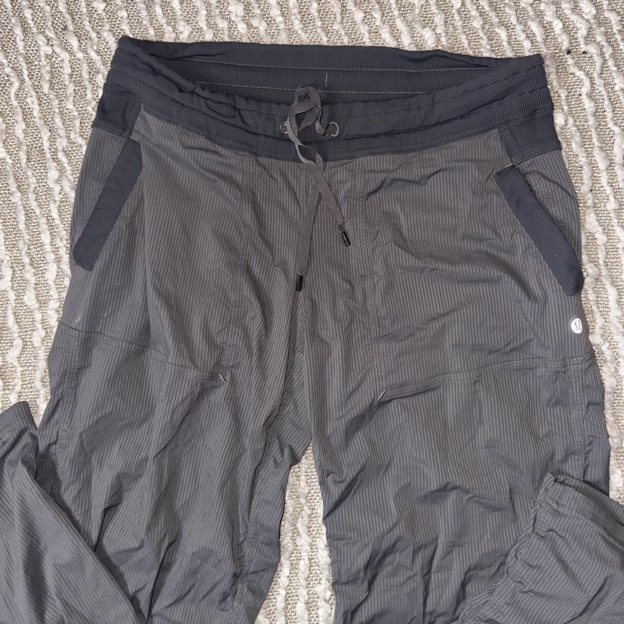 Lululemon Dance Studio Pants Lined Grey Size - Depop