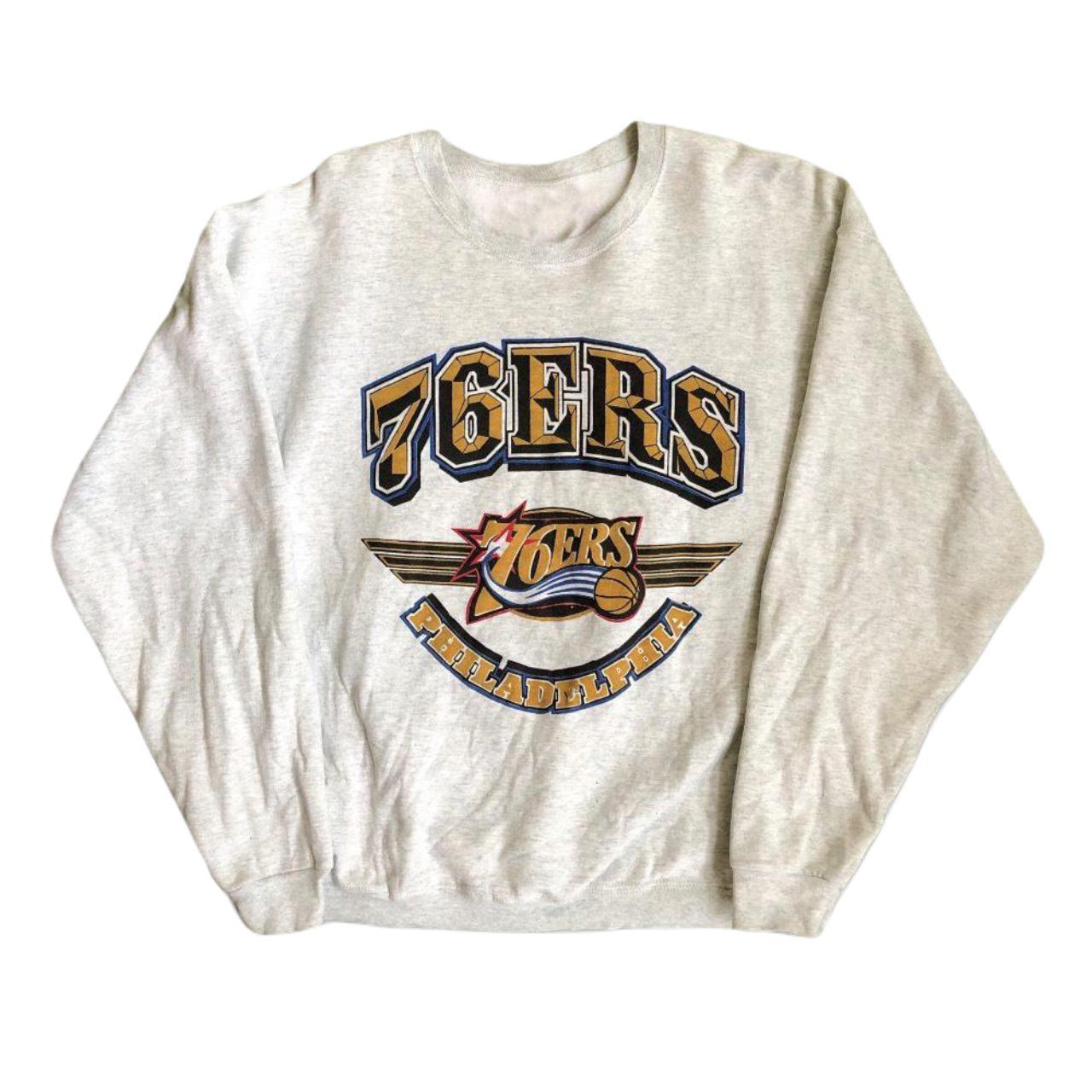 ✨NBA Philadelphia Seventy Sixers Zip Up Sweatshirt - Depop