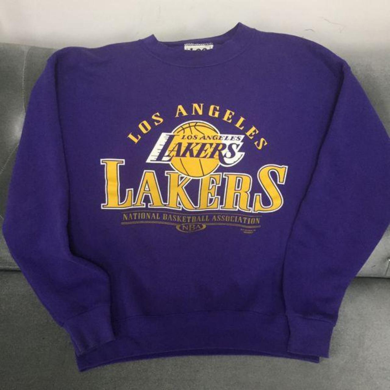 Los Angeles Lakers Crewneck Sweatshirt - Depop