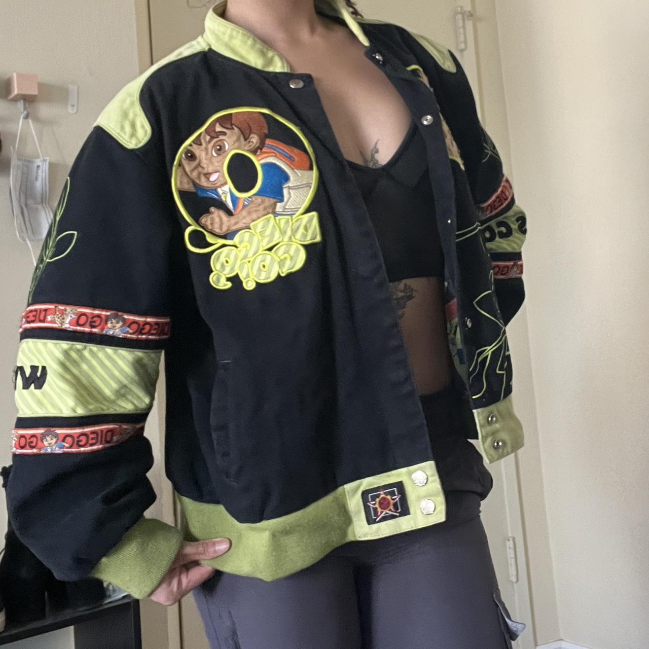 Rare vintage y2k Nickelodeon Go Diego Go varsity | Depop