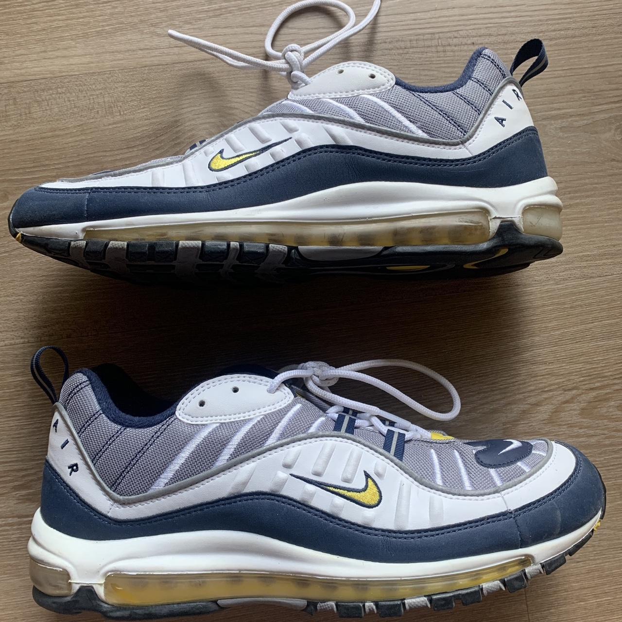 Air max 98 on sale tour yellow on feet